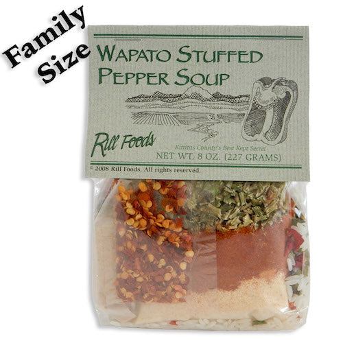 Rill's Wapato Stuffed Pepper Soup