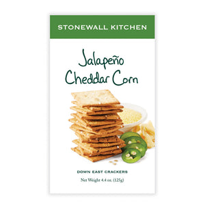 Stonewall Kitchen Jalapeño Cheddar Corn Crackers 553189