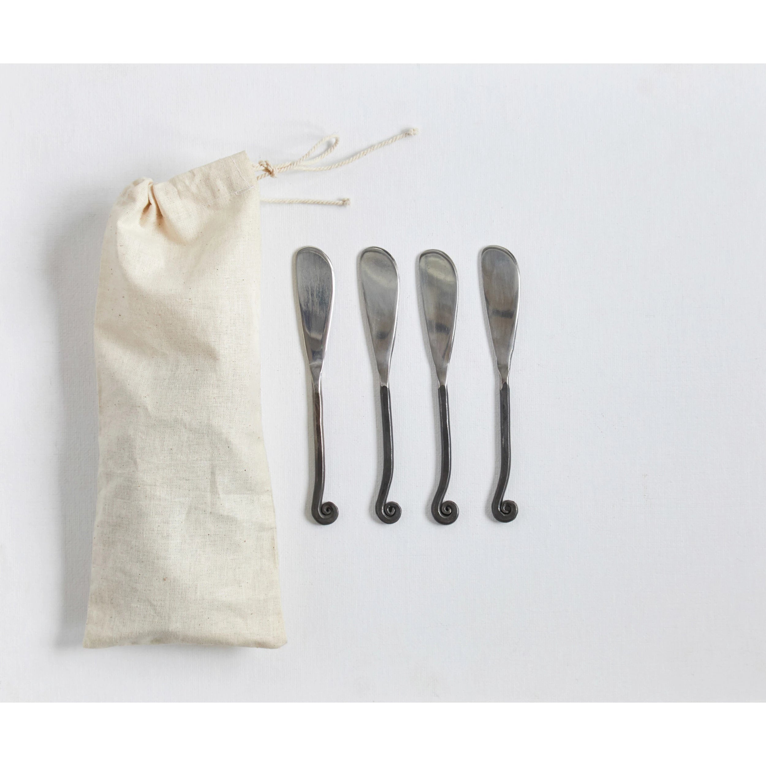 Creative Co-Op Hand-Forged Canape Knives #DA8719