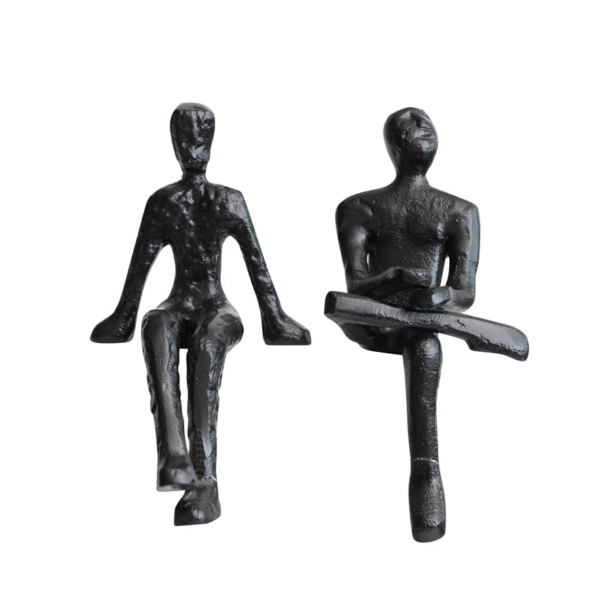 Creative Co-Op Cast Aluminum Shelf Figure #DF7028A