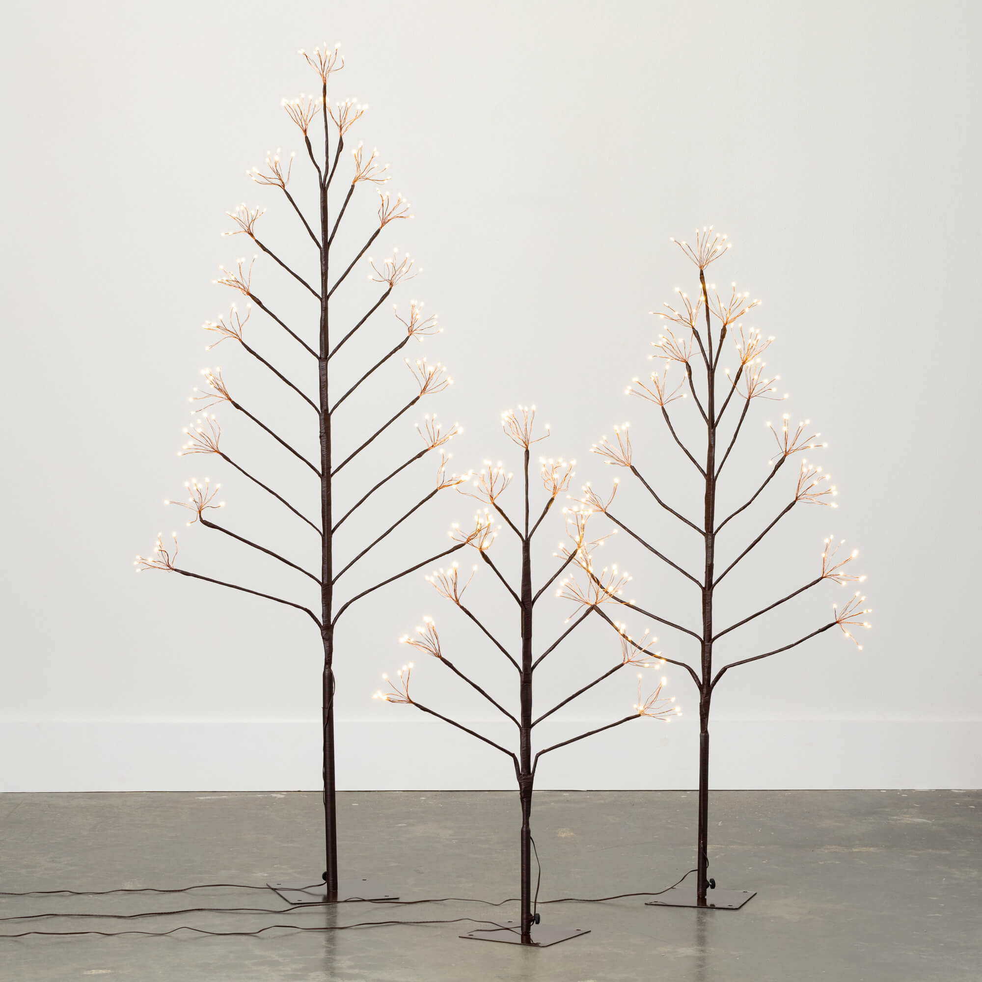 Sullivans Outdoor Lighted Twig Trees PN4009