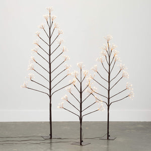 Sullivans Outdoor Lighted Twig Trees PN4009