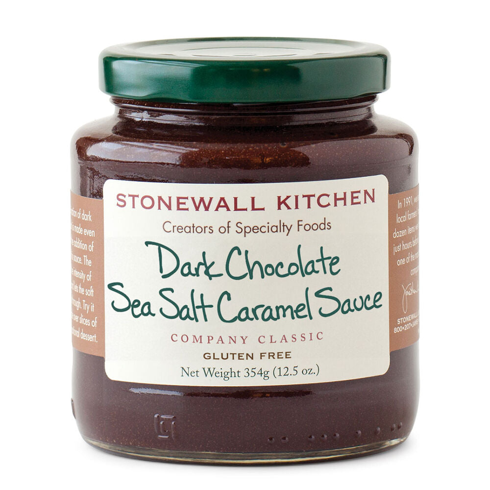 Stonewall Dark Chocolate Sea Salt Caramel Sauce 161018