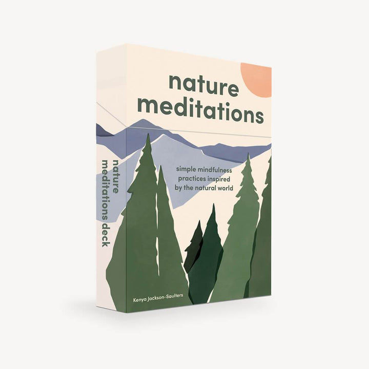 Chronicle Books Nature Meditation Deck