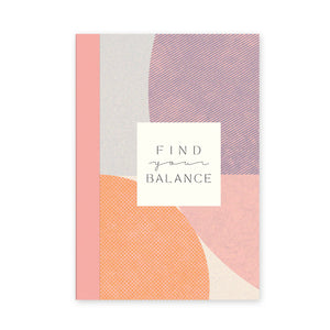 Studio Oh! Find Your Balance Notebook ARN03
