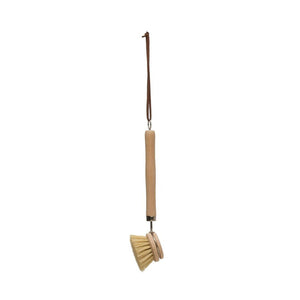 9'' Long Beech Wood Brush, Natural