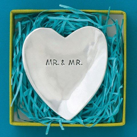 Charm Bowl: "Mr & Mrs"