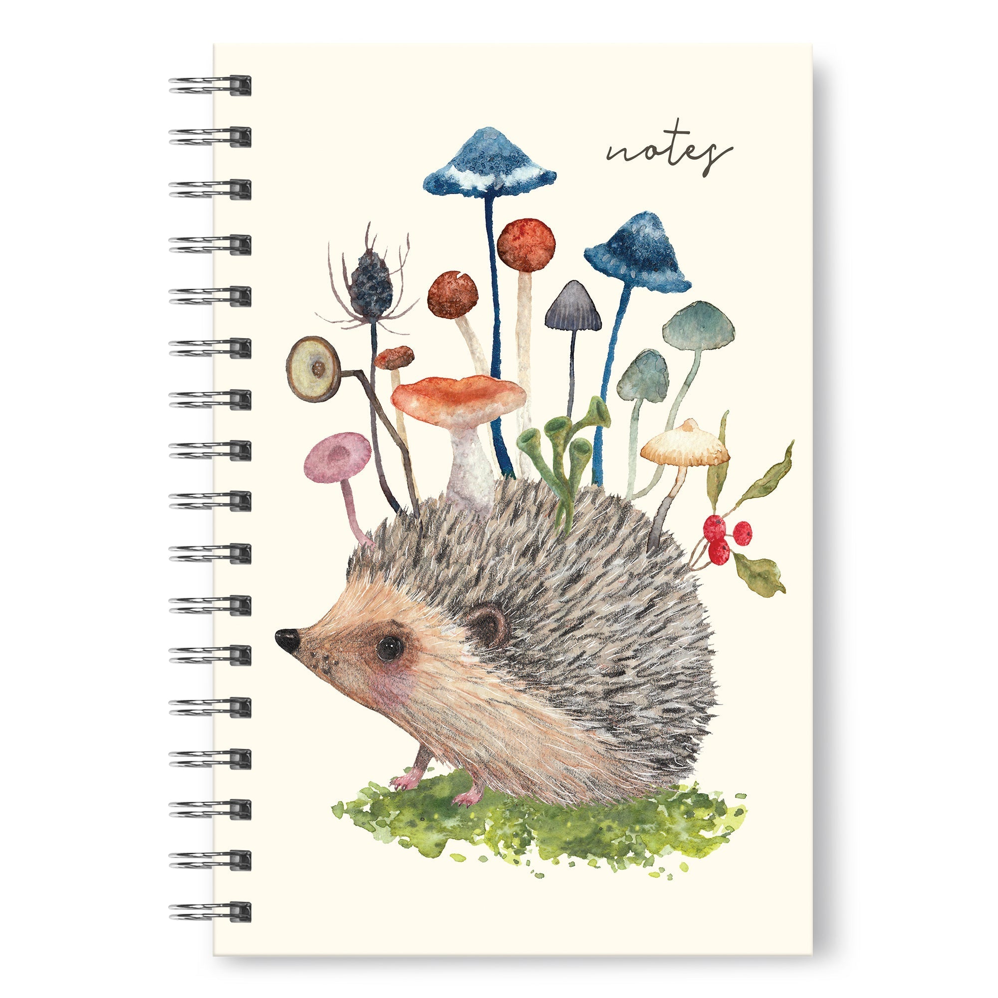 Studio Oh! Hedgehog Mushroom Notebook SJ179