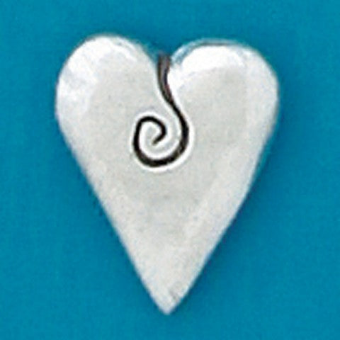 Pocket Charm: Spiral Heart