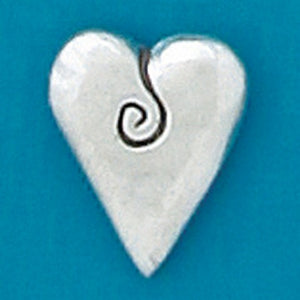 Pocket Charm: Spiral Heart