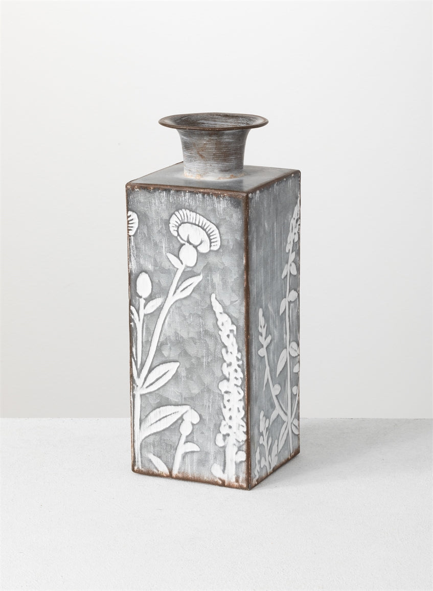 Flower Patterned Vase