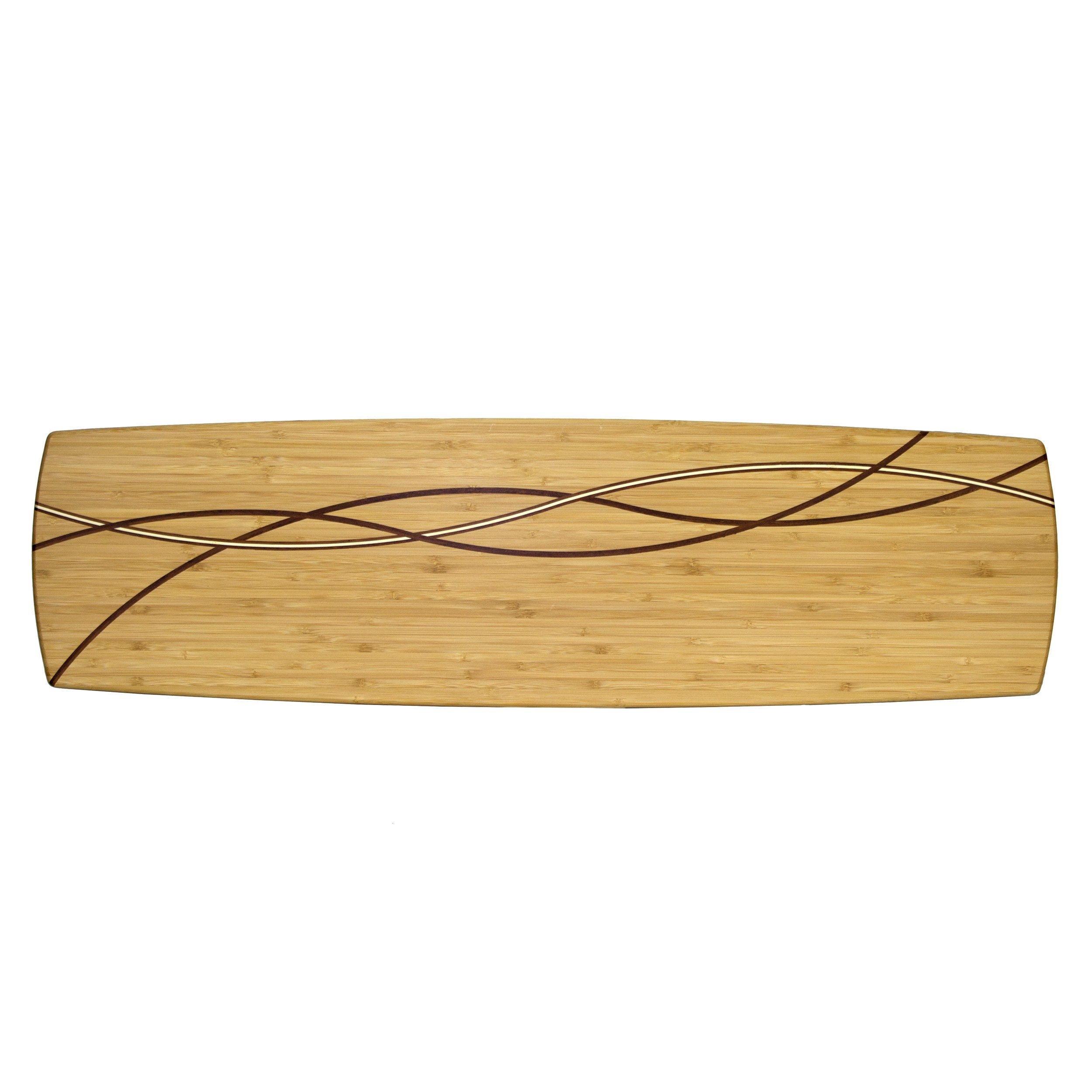 Charcuterie board, bamboo, 30” X 8.5”