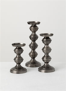 Pillar /Galvanized Iron Candle Holder