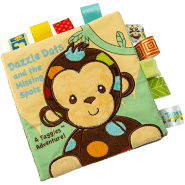 Taggies Dazzle Dots Monkey Soft Book