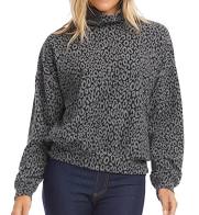 Karen Kane-Mock Neck Pullover