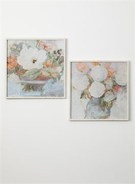 FLORAL WALL ART - EACH