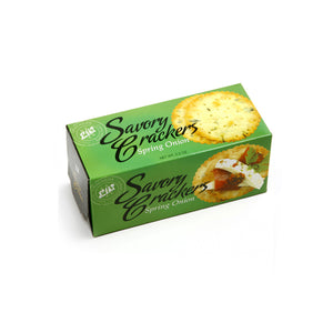 Savory crackers, spring onion, 2.2oz