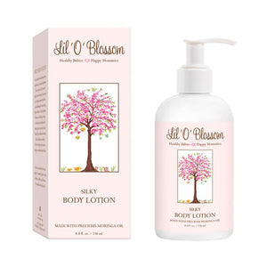 Silky body lotion