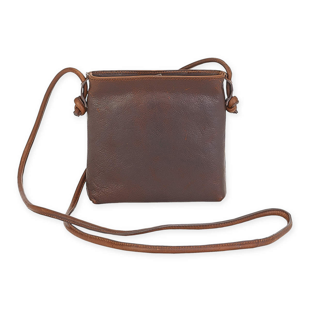 Handbag, Leather Emerson small crossbody, Cognac