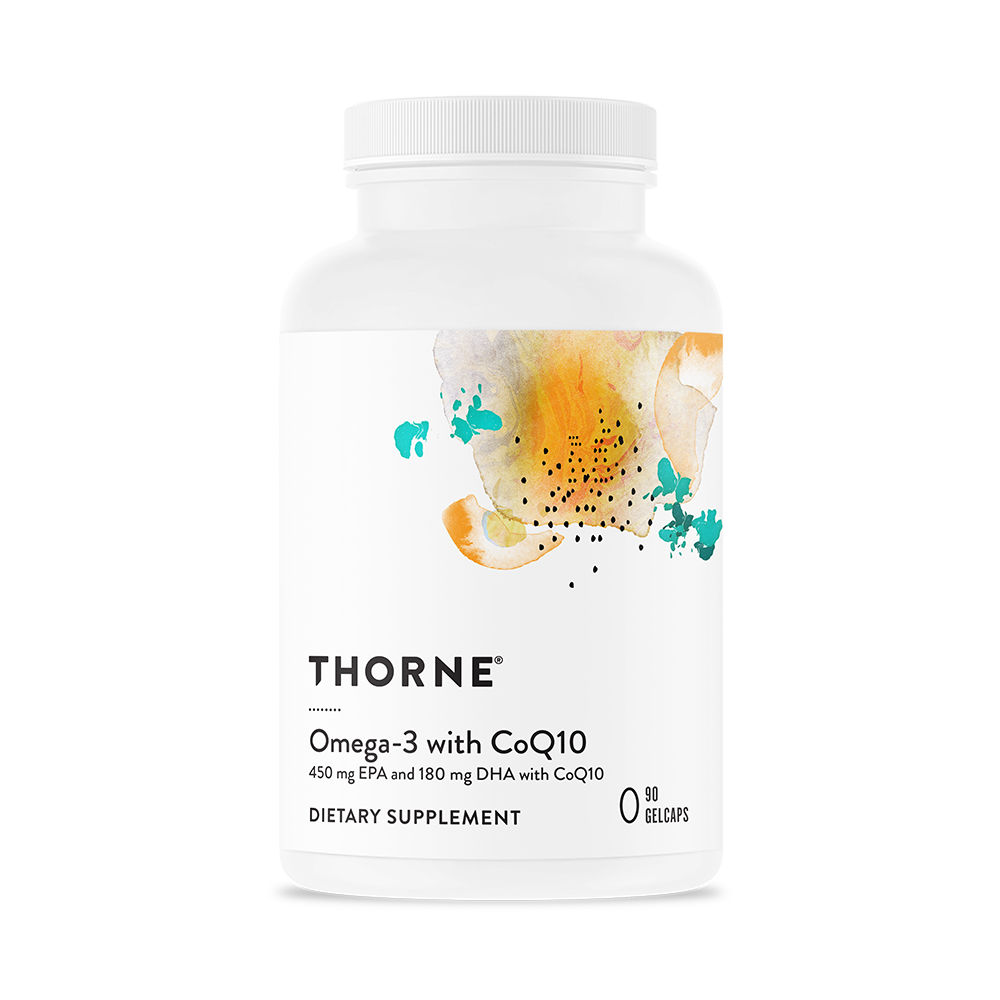 Thorne Omega-3 with CoQ10 #90 SP616