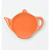 Orange Ceramic Tea Caddy