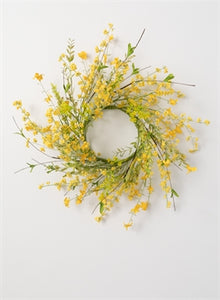 6.5" YELLOW WISPY ACCENT RING